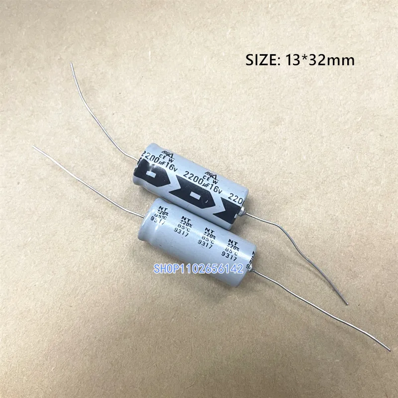 2pcs 16V-35V 2200UF Axial electrolytic capacitor UNICON 16V2200UF KME 2200UF 16V VX nichicon 35V2200UF COSONIC 25v 2200UF 35V