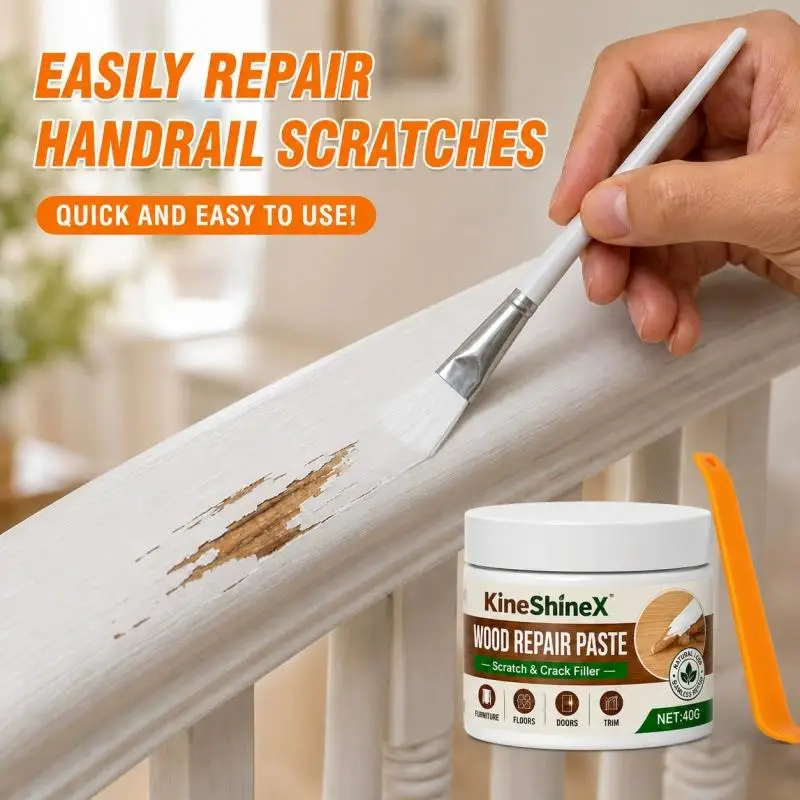 Wood Furniture Repair Paste Scratch Filler for Wooden Floors Doors Tables Cabinets Quick Crack Color Correction Agent