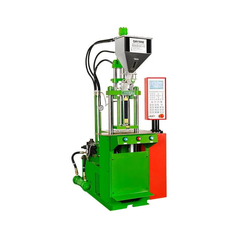 Desktop Slipper 30Ton Car Bumper Machinery Moulding Machines Sandal Plastic Glass Making Vertical In -jection Molding Machine