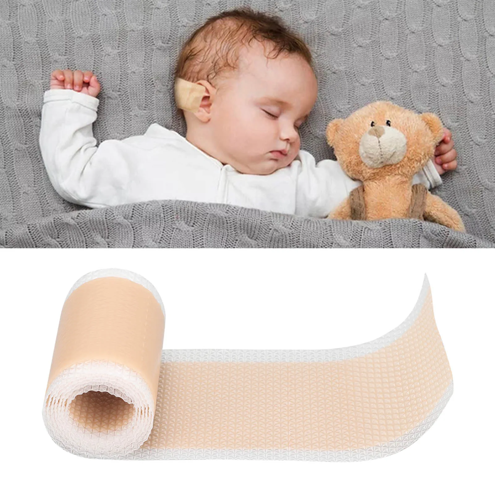 Baby Auricle Valgus Correction Patch Professional Silicone Newborn Infant Ear Aesthetic Corrector Sticker Baby Auricle Corrector