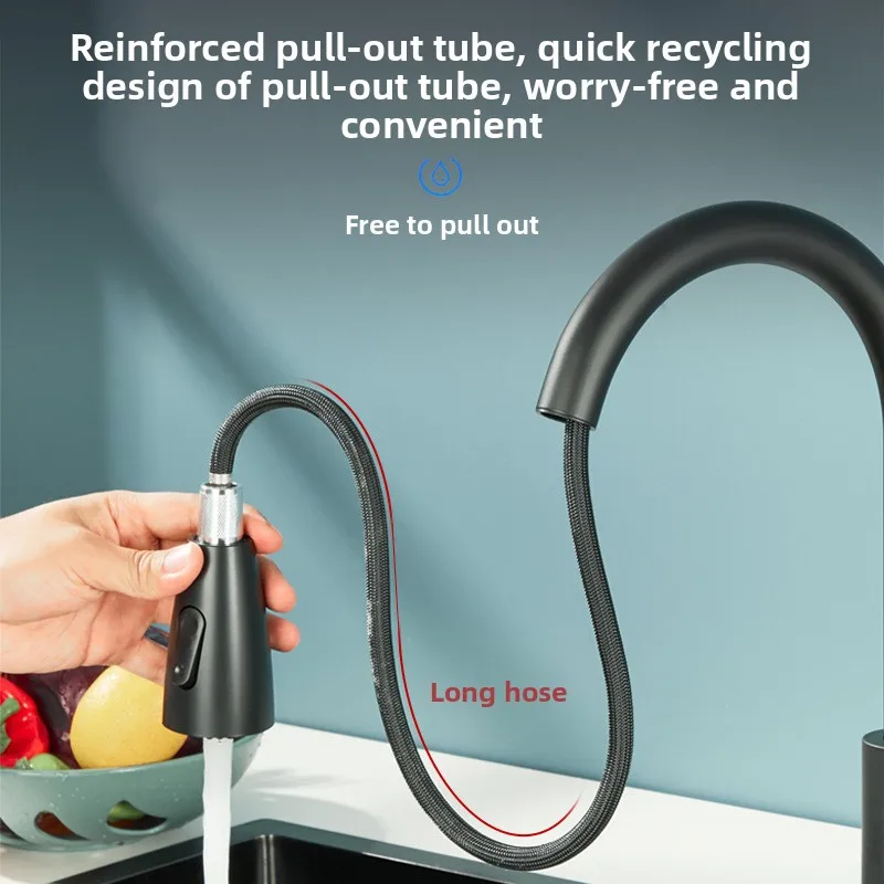 

kitchen faucets, hot and cold dual-purpose sink faucets, pull-out faucets, direct supply from the manufacturer