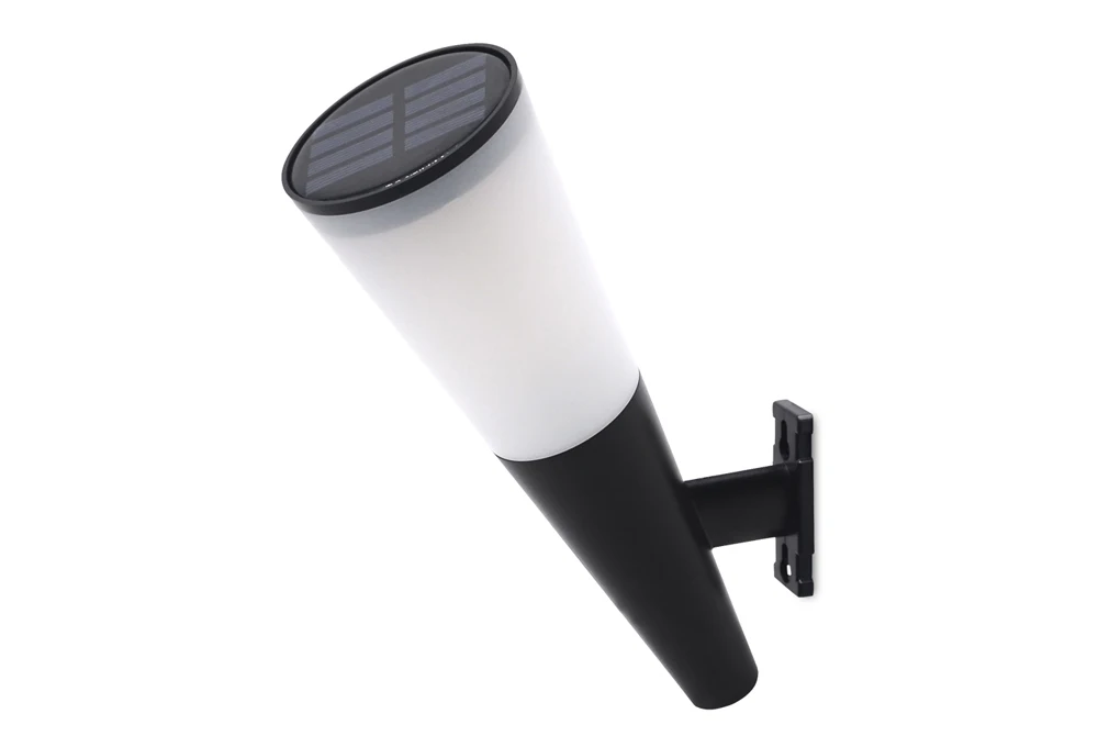Impermeável Solar Power LED Wall Light, Sensor de luz exterior
