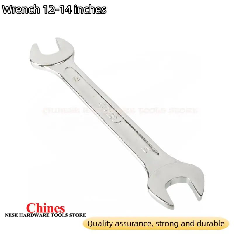 Unquenched Double Head Open Wrench Wrench Stay Wrench Forging Galvanized Hardware Household Tools