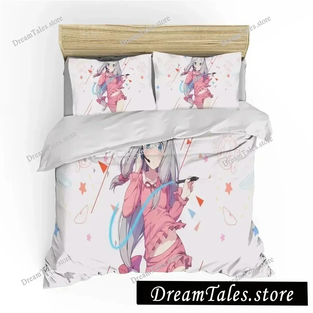 

Fashion Japan Anime Cartoon Bedding Set 3D Print Christmas Gift Duvet Cover Sexy Girls Bed Quilt Cover Pillowcase Luxury Gift029