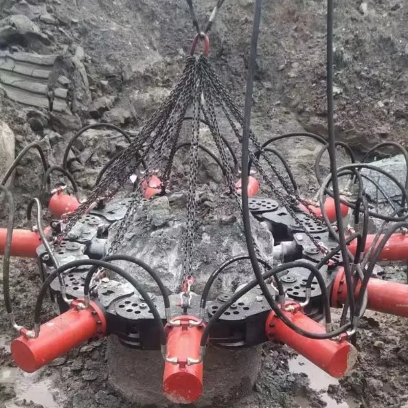 Pile Breaking Machine Machinery Manufacturer Pile Cutter Hydraulic Pile Breaker with 10 Modules Breaking Diameter 1000-1150mm