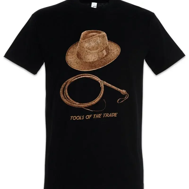 Tools Of The Trade Indiana Fun Whip Hat Jones Last Crusade T Shirt