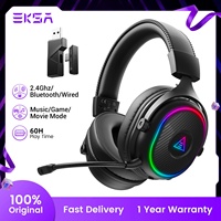 EKSA Mako BT wireless headphones gaming 2.4GHz three-mode headphones Bluetooth 5.3 for PS4/5/Computer