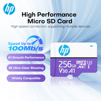 HP 64GB 128GB 256GB Micro SD Card Class10 UHS-I High Speed 4K UHD Flash Memory Card for Phone Camera Dash Cam Driving Recorder