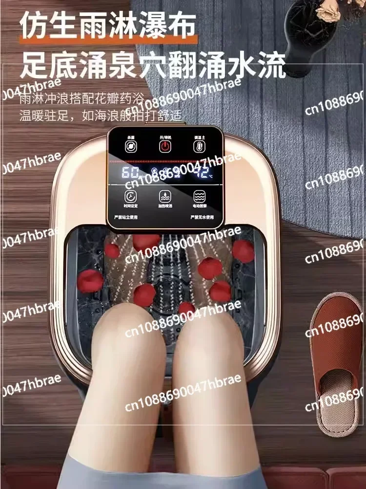 Advanced Foot Bath Tub with Constant Temperature Heating, Fully Automatic Massage, Home Foot Bath Tub