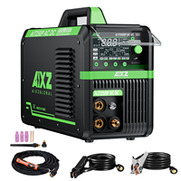 AIXZ 250A 5 in 1 HF TIG Welder AC/DC Aluminum Welding MMA/ARC/Argon Digital Pulse 2T/4T IGBT Inverter Stainless Welding Machine