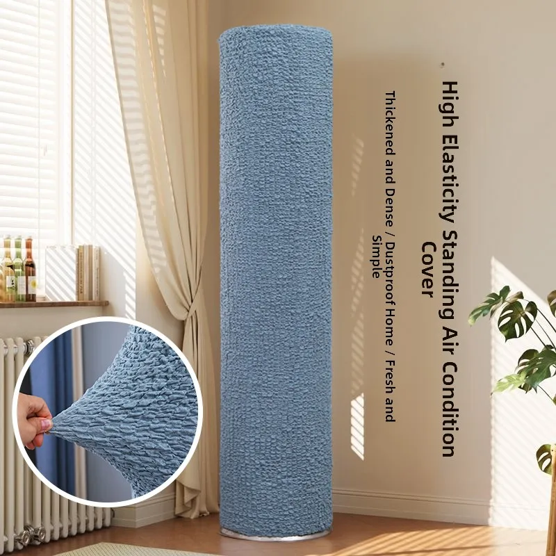 

Vertical Full Enclosure Air Conditioner Dust Cover round Cabinet hine Universal Fit for EE Midea Cylindrical AC Cover