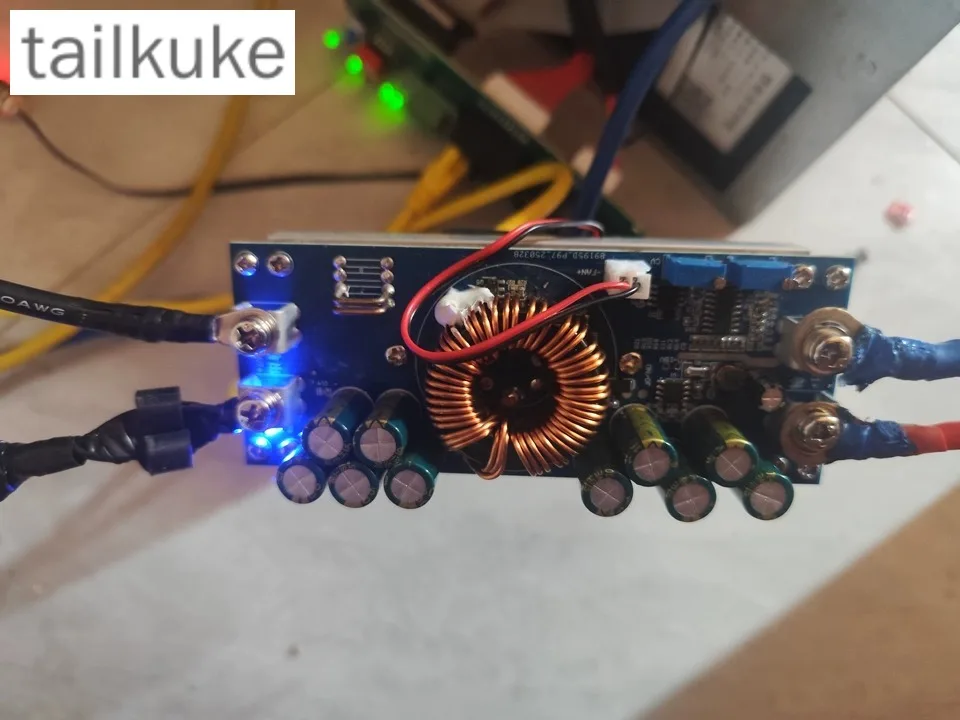DC-DC 1500W High-Power Step-Down Constant-Voltage Adjustable Power Conversion Module with 30A/50A High-Current Output