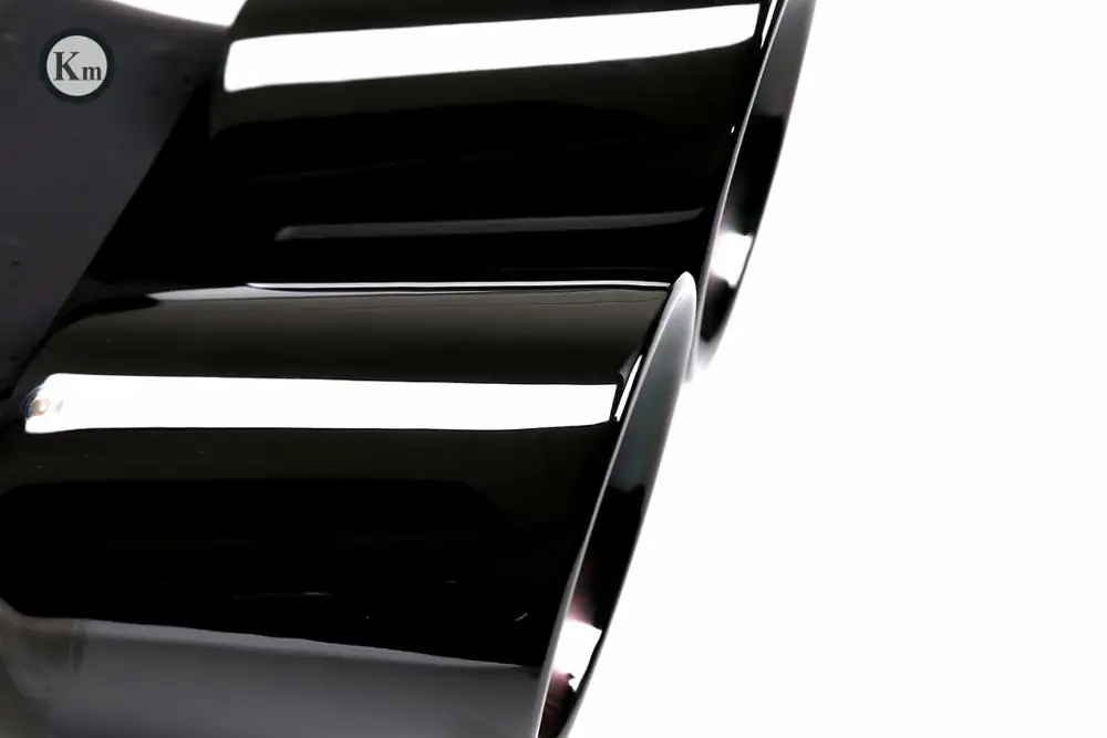 KM  for 2016-up Cayman Boxster 718 Exhaust Tip Exhaust Pipes Muffler Tips Tail Pipe Black Titanium