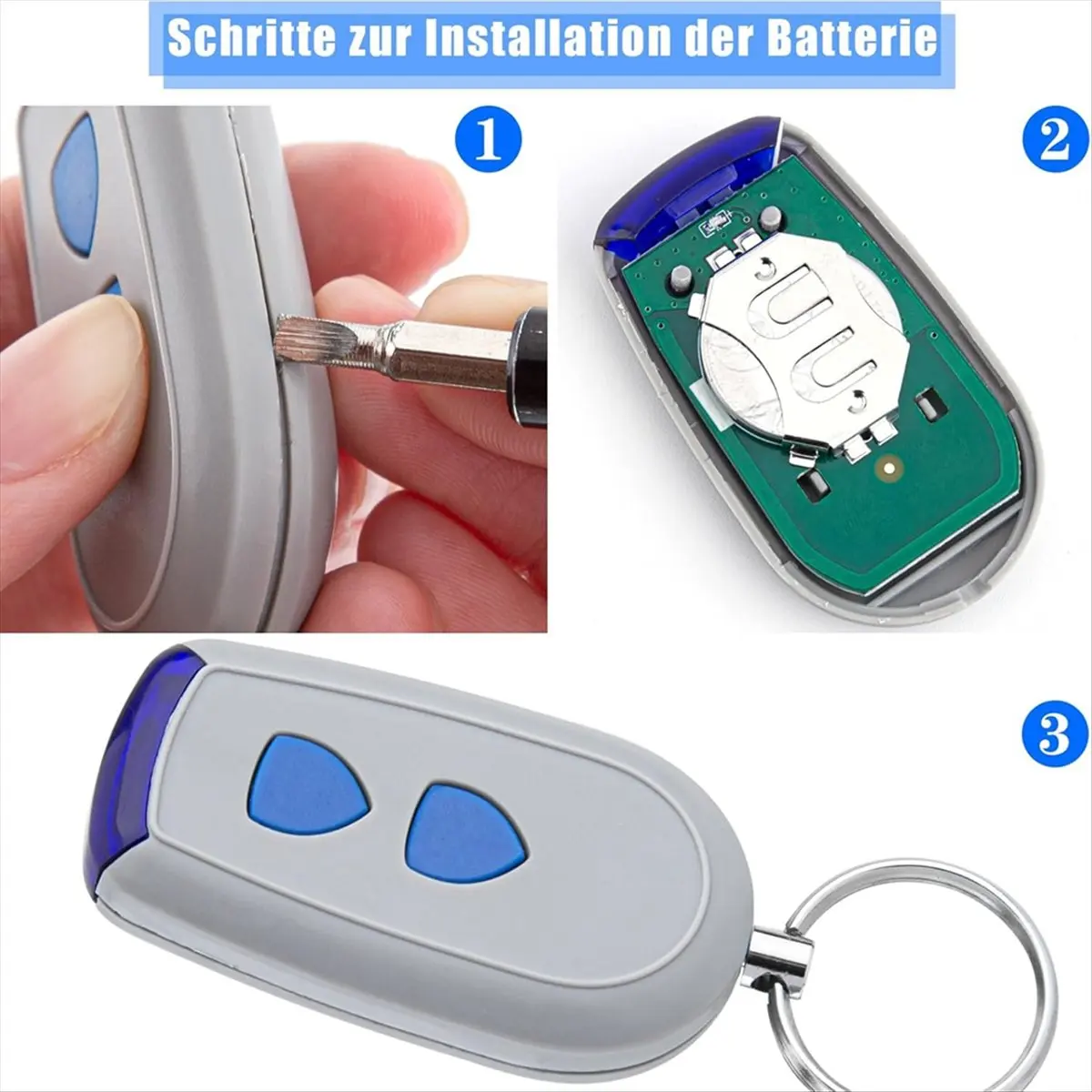 

Пульт дистанционного управления 433,92 МГц для Crawford Standard Steel EA433 2KS, EA433 2KM, EA433 4KS, RCU 433-2K, RCU 433-4K