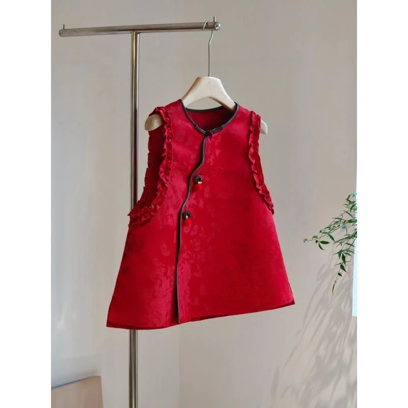 

Женская удлиненная куртка из полиэстера с принтом, утепленная хлопком, с круглым вырезом, в китайском стиле, осенняя, модная