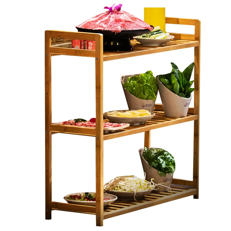 Multifunctional restaurant Hot pot restaurant Vegetable rack Ingredients and vegetables barbecue plate Side dish rack