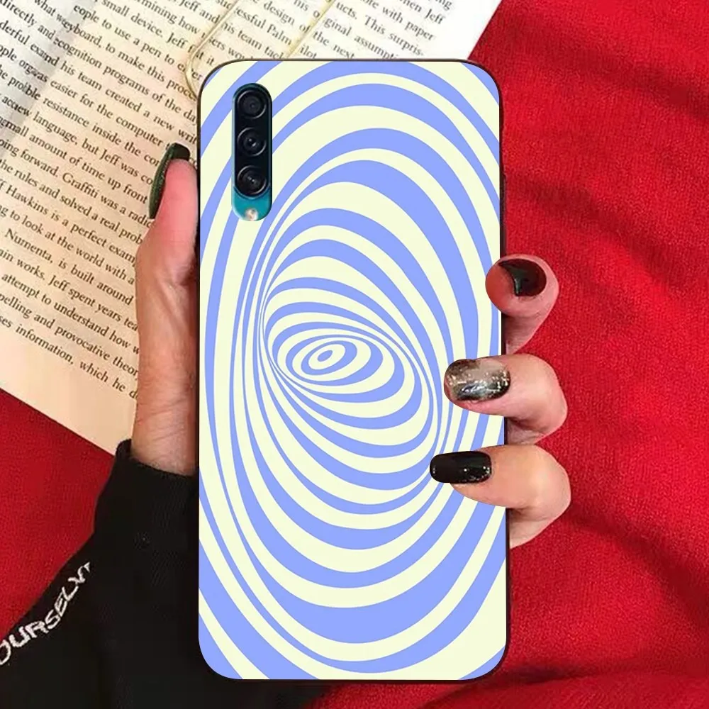 Fashion Swirl Pattern Phone Case For Samsung A 10 11 12 13 20 21 22 30 31 32 40 51 52 53 70 71 72 73 91 13 Shell