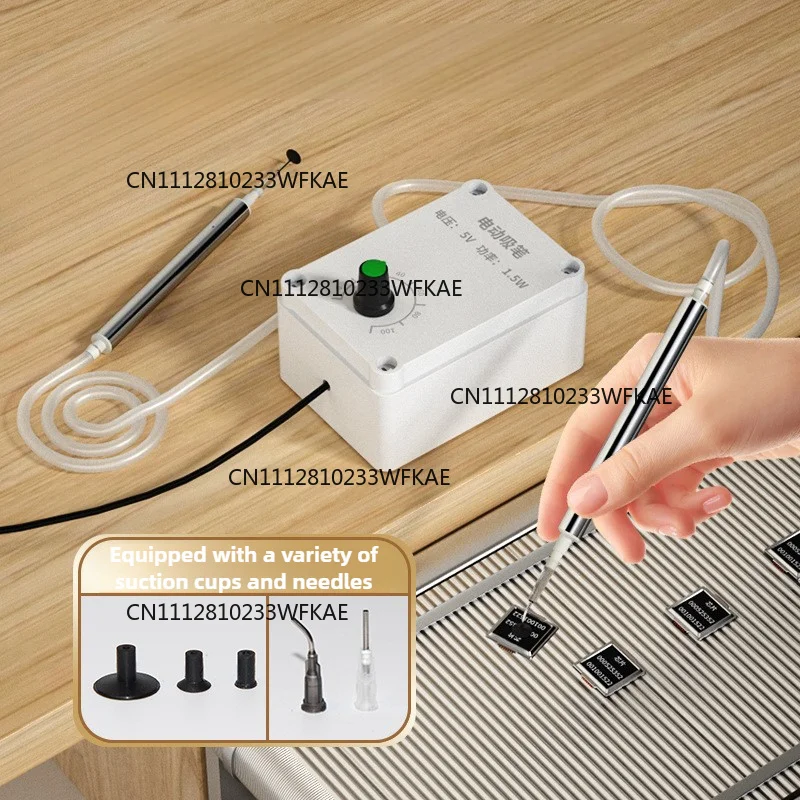 USB Electric Vacuum Suction Pen Adjustable Vacuum Suction Pen Silicone Suction Cup Disassembly Tool Portable Powerful Tools