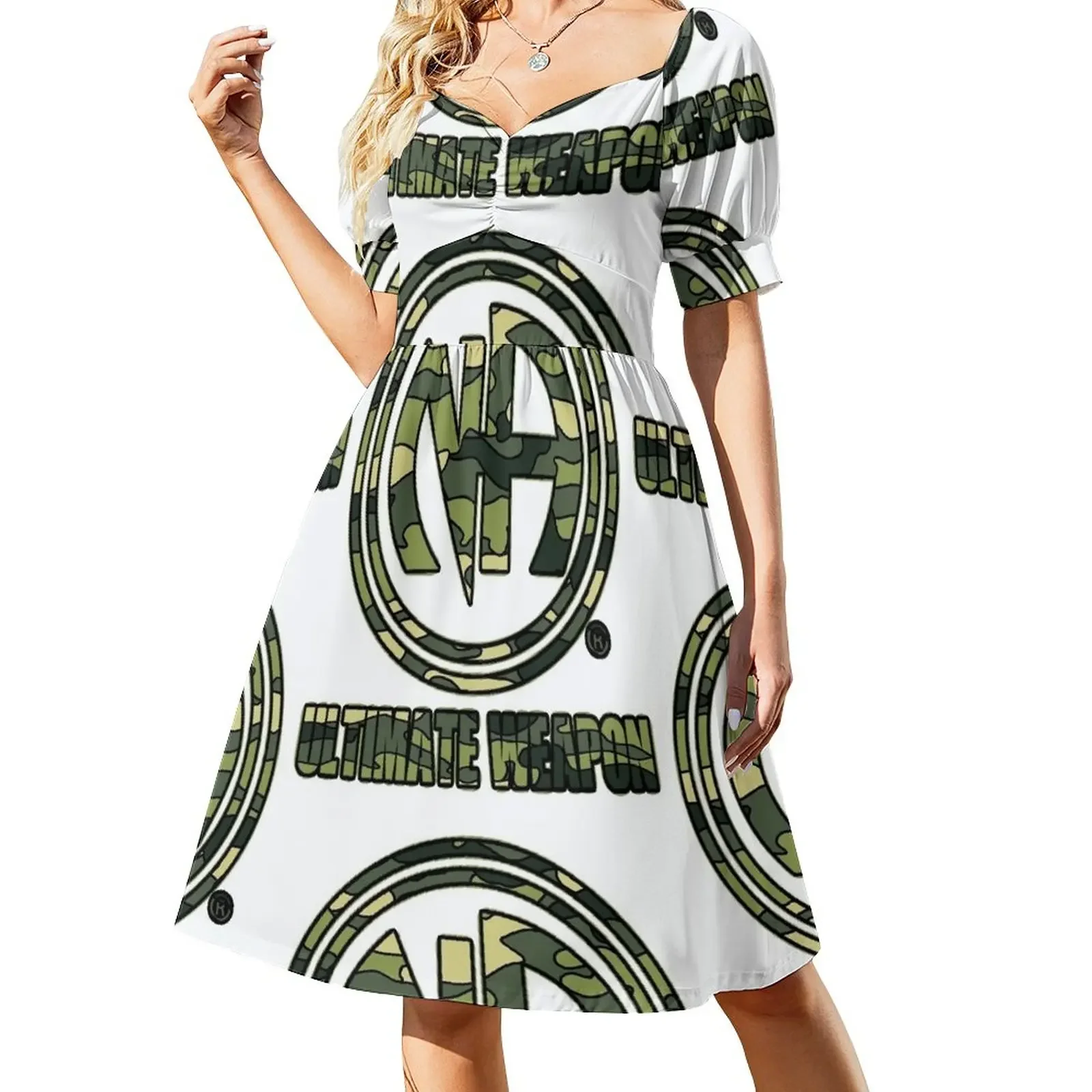 

Narcotics Anonymous Gifts 12 Steps Camo Ultimate Weapon Sleeveless Dress women's elegant loose dresses Women's summer skirt