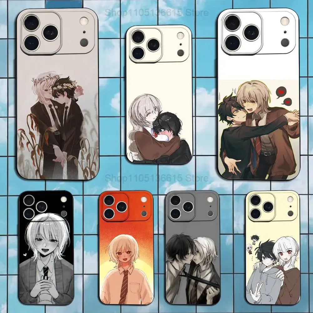 

S-Saihate Station S-SHION Phone Case For iPhone 17,16,15,14,13,12,11,Plus,Pro Max,XS,X,XR,SE,Mini,8,7,Soft Silicone Black Cover