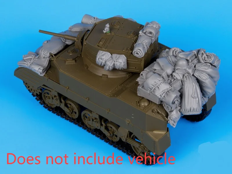 

1:35 Ratio Resin Die-casting M5A1 Armored Vehicle Tank Chariot Parts Modification Does Not Include Unpainted Tank Model 35714