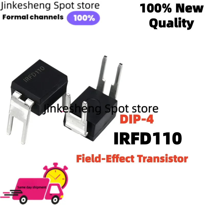 High Quality 10-30Unids/Lote IRFD110 Field Effect Transistor DIP-4 Integrated circuit