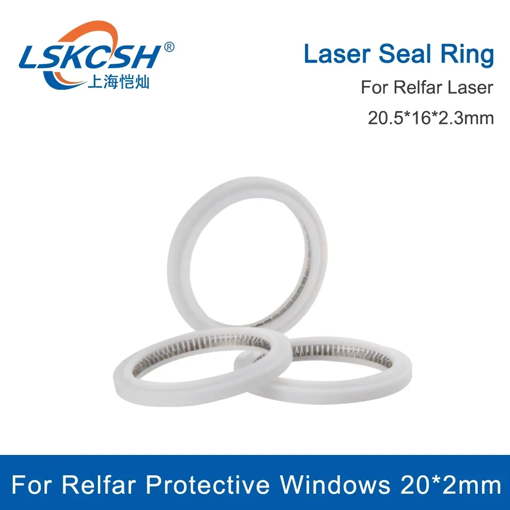 LSKCSH Relfar Seal Ring Fiber Laser O ring washer 20.5x16x2.3mm  For Relfar Hand-Held Welding Head Protective Windows 20x2mm