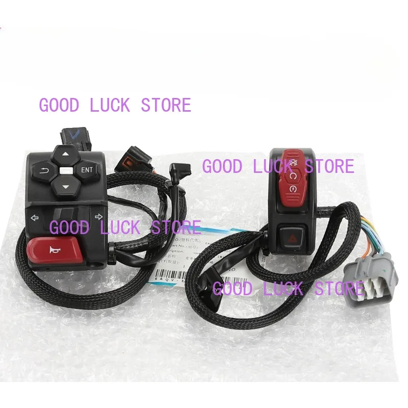 Motorcycle Parts Right Left Handlebar Switch Starter Horn Handle For CFMOTO 450SR CF450SR CF400-6 CF MOTO SR450 400-6