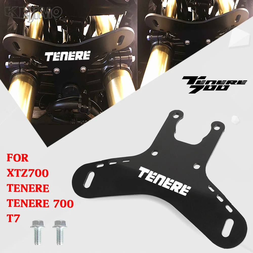 

New Motorcycle For YAMAHA Tenere 700 T700 T7 Rally 2019 2020 2021 2022 2023 2024 Fog Lights Auxiliary Light Bracket Driving Lamp