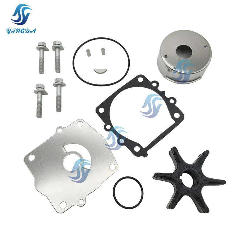 

Water Pump Impeller Repair Kit 6G5-W0078 Made in Taiwan for Yamaha 2 Stroke 150 175 200 225 HP Outboard Motor 6G5-W0078-A1