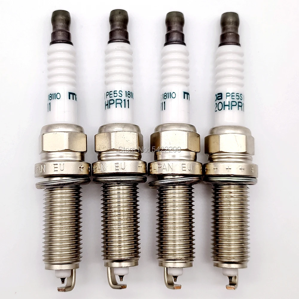 4pcs ZC20HPR11 PE5S-18-110 Iridium Spark Plugs fit for Mazda 2 3 6 CX-3 CX5 MX-5 1.5 2.0 2.5 Car Plug ZC20HPR11 PE5S18110