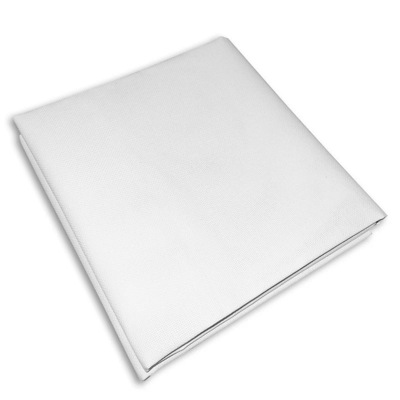 Tessuto da ricamo Aida di alta qualità, tela a punto croce, colore bianco, 11CT 14CT 16CT 18CT 25CT 28CT, 100x148cm