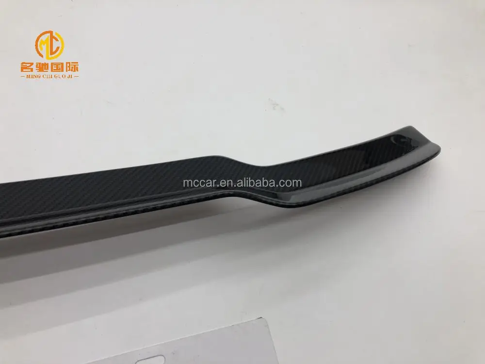 ForA6 RS6 Avant Carbon Fiber Rear Spoiler M Style Roof Spoiler