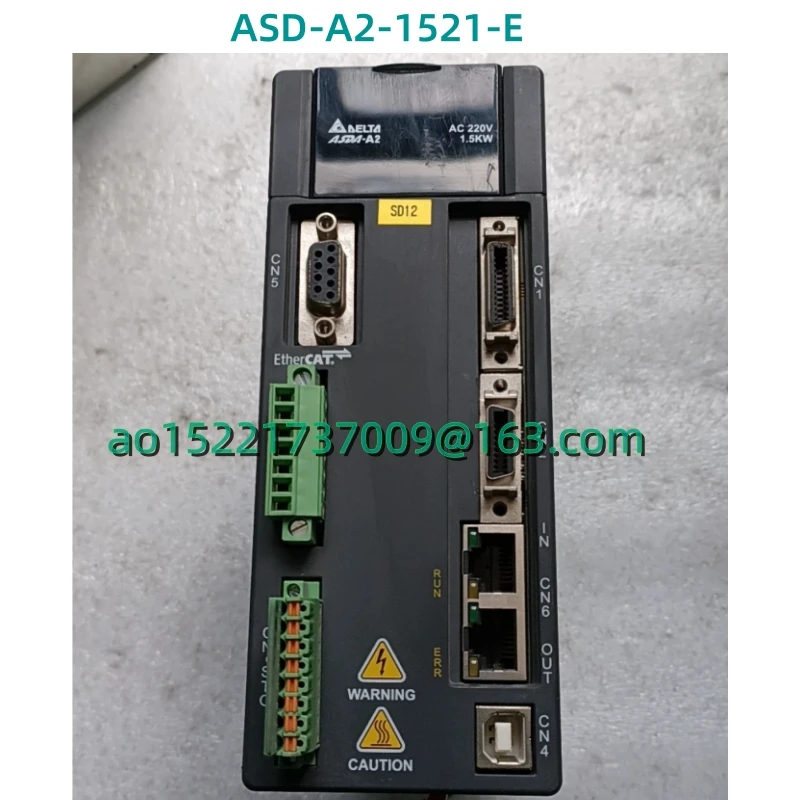 

ASD-A2 Original Second-hand 9-layer new test is 100% OK ASD-A2-1521-E Servo driver 1500W ASDA21521-E 1.5KW