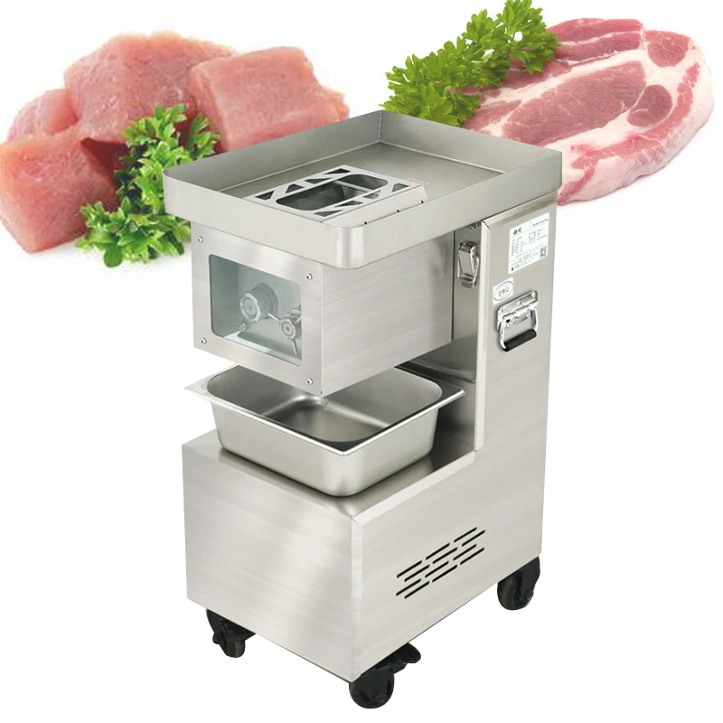 Commercial Fresh Meat Slicer For Restaurants Supermarkets Side Dish Centers Meat Cutting Machines