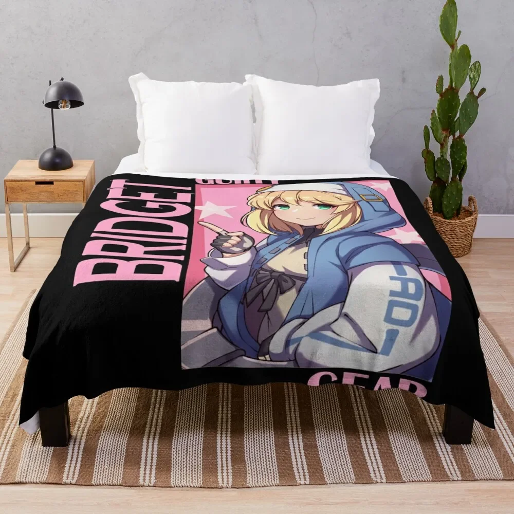 

Guilty Gear Bridget Throw Blanket Loose Sleeping Bag Moving Soft Plush Plaid Blankets