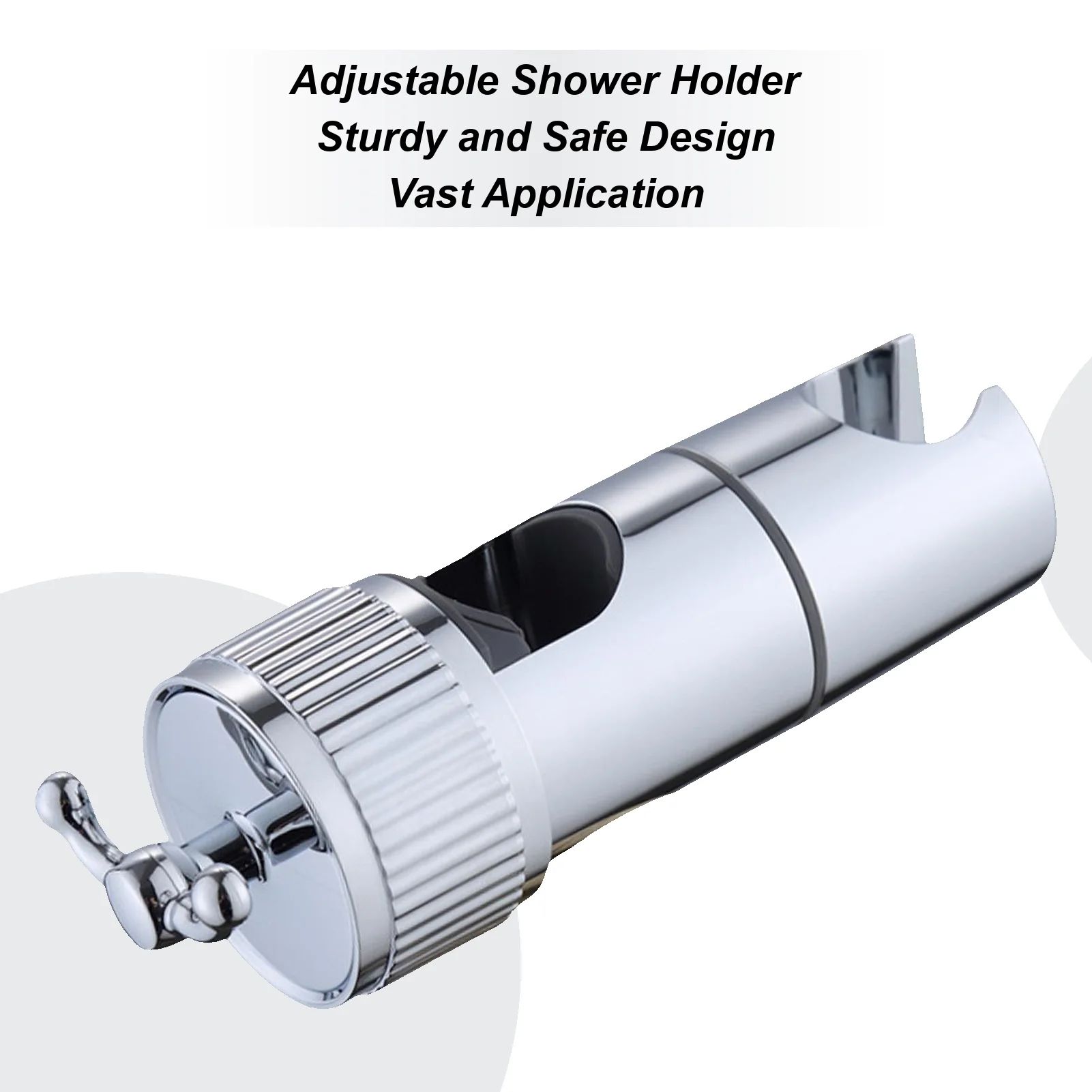 

Кронштейн для насадки для душа без сверления, держатель для ручного душа, регулируемый настенный кронштейн для насадки для душа для ванной комнаты, квартиры, отеля, общежития