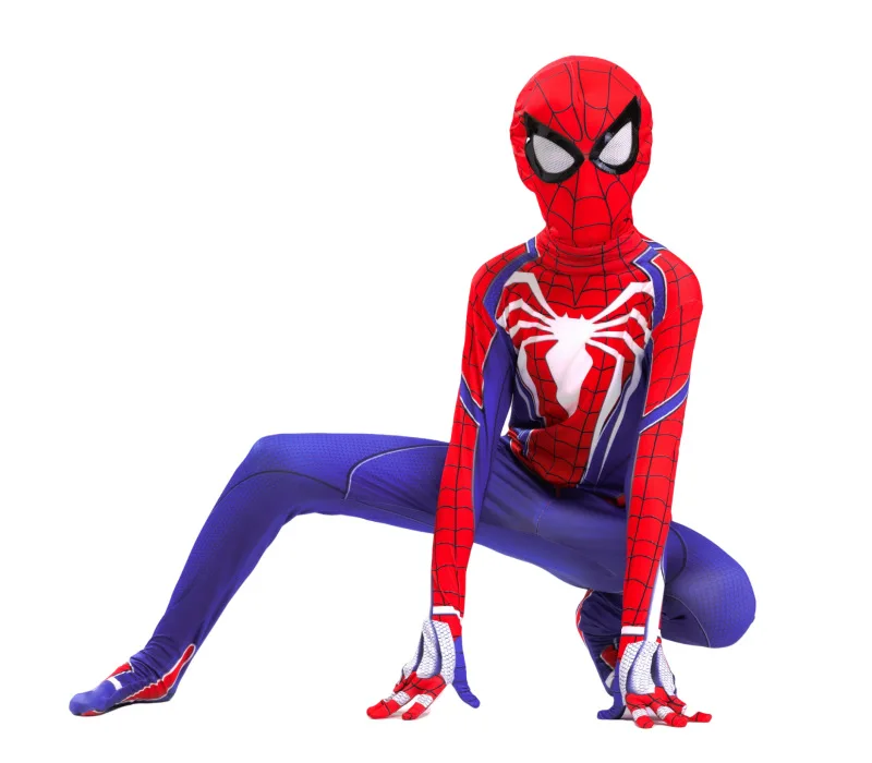 Miles Morales Spider Theme Full Zentai Cosplay Suit Outfit Halloween Party Costume Collectible Holiday Gift For Cos Fans