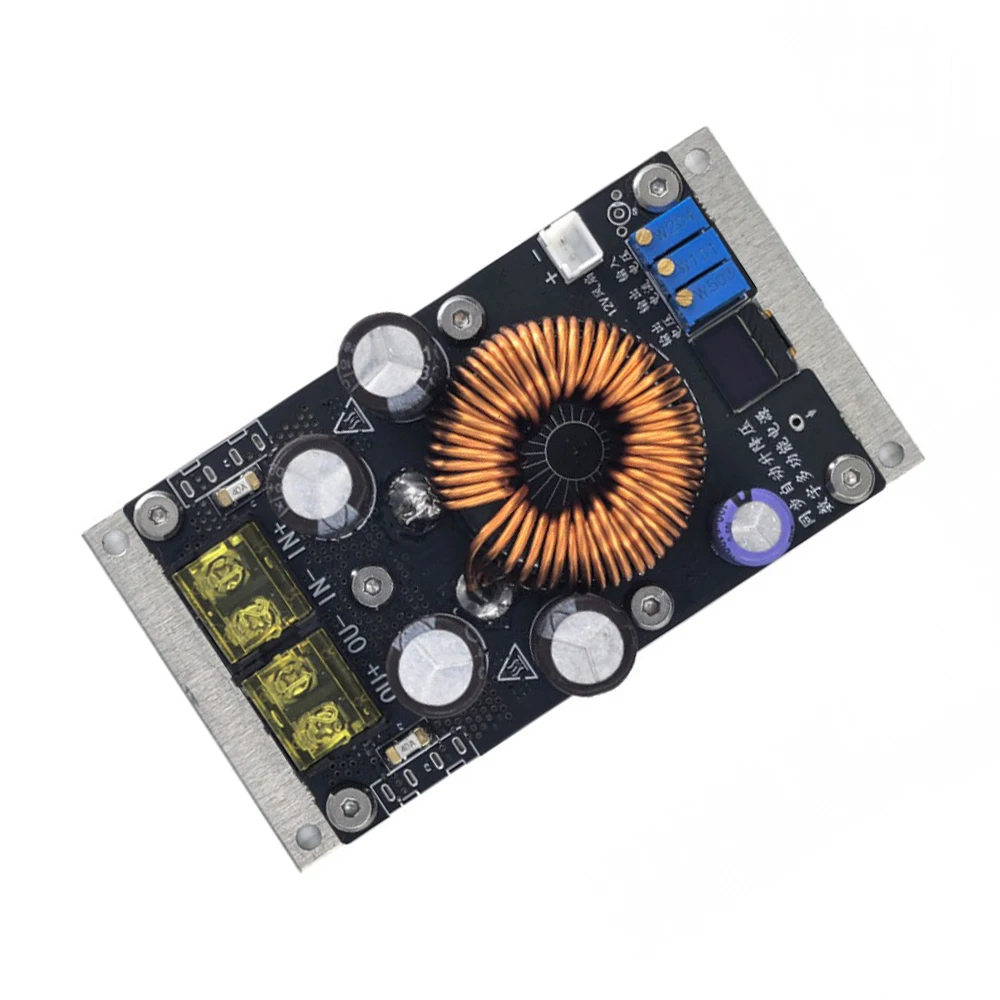 DC-DC Automatic Step-up and Step-down Power Supply Module 1000W Adjustable Constant Voltage/Current MPPT Solar Charging Board