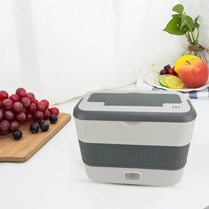 Lunch Heating Container Plug-in Heating Lunch Boxes With Large Capacity And Low Noise Working Dining Supplies For Soup Dishes