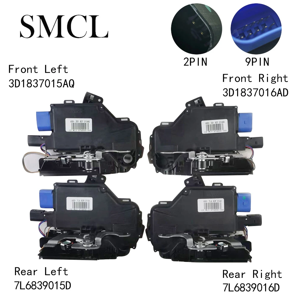 3D1837015AQ 3D1837016AD 7L6839015D 7L6839016D Door Lock Actuator For VW Touareg 2007-2010