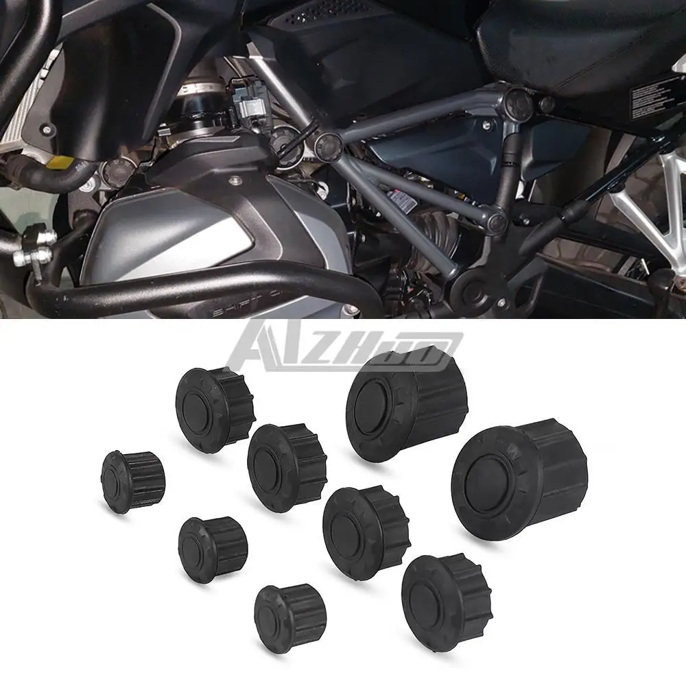 

Motorcycle Accessories For BMW R1250GS LC R1250GS R1200GS Adventure adv 2019 Frame Hole Cover Caps Plug Decorative Frame Cap Set