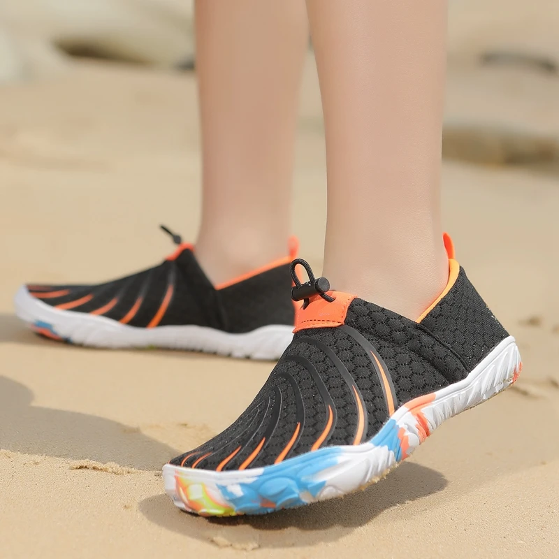 Hot Sell Children Shoes Boys Fashion Sneakers Girls Sport Running Shoes Kids Breathable Casual Non-slip Trainers Wading Shoes