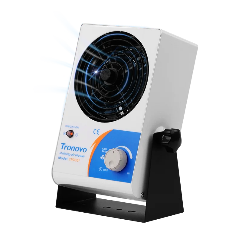 DF721 Desktop Ionizing Air Blower Industrial ESD Anti Static Ionizing Blower Ionizer Air Fan