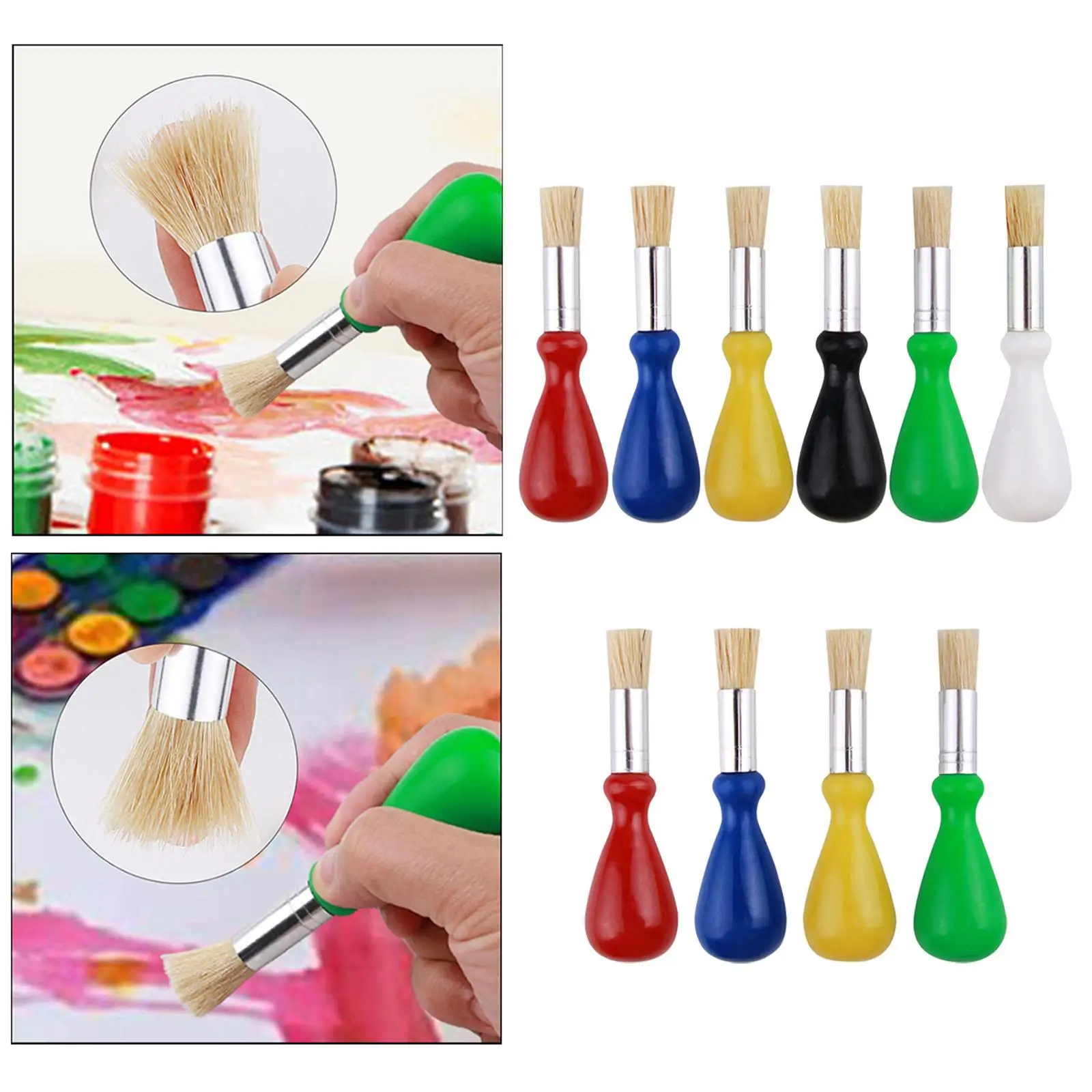 芸術絵画用ブラシセット,水彩絵の具用ブラシセット,油,ガッシュ,水彩