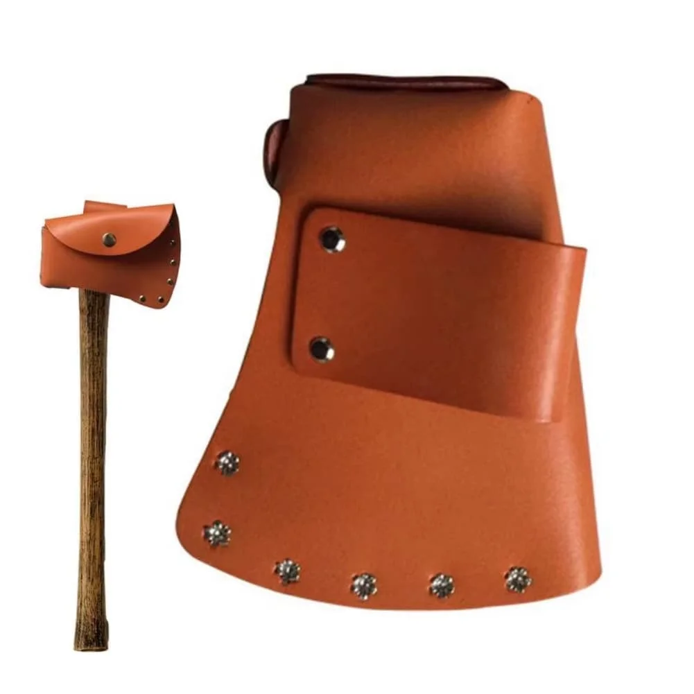 Practical Hatchet Cover Combining Rustic Visual Appeal with Functional Adjustability for Everyday Outdoor Utility