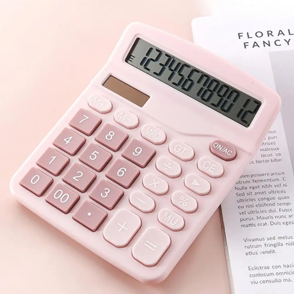 Calculadora electrónica Solar de escritorio ligera de dos vías para oficina
