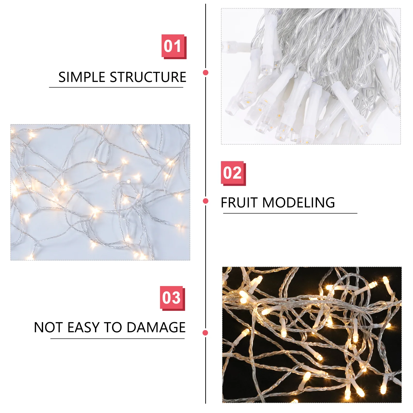 

20M 200Led Christmas Decoration Lights Warm White Led String Lights For Indoor Outdoor Wedding Party Home Hotel Fairy Light