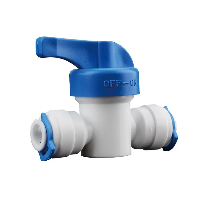 100 plastic hand valves 1/4 