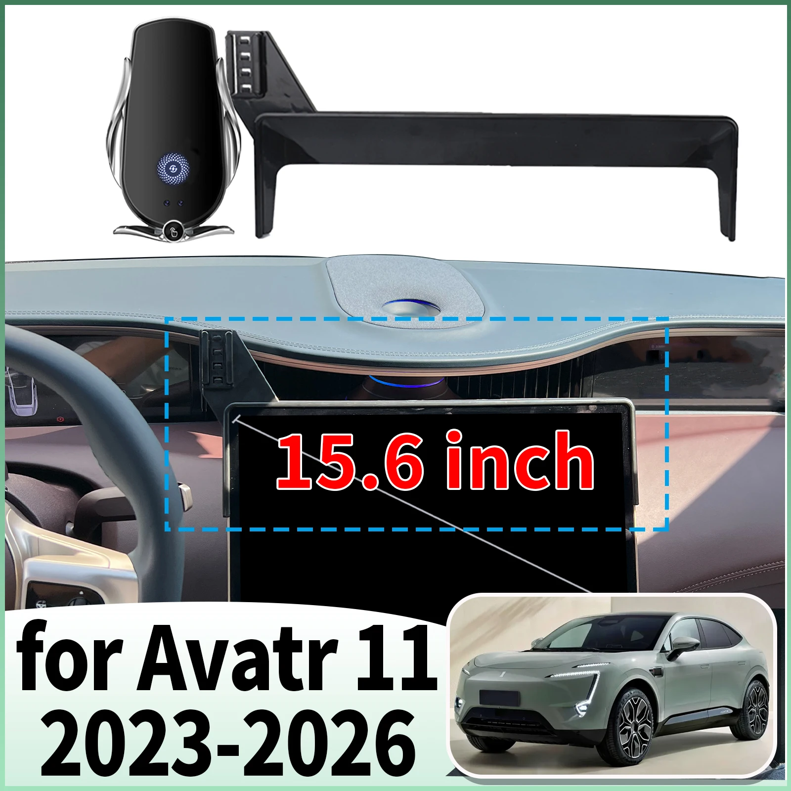 

fit for Avatr 11 2023 2024-2026 15.6 inches ​​​​Specific Dashboard Navigation Phone Holder Mount Design Car​​ accessoires